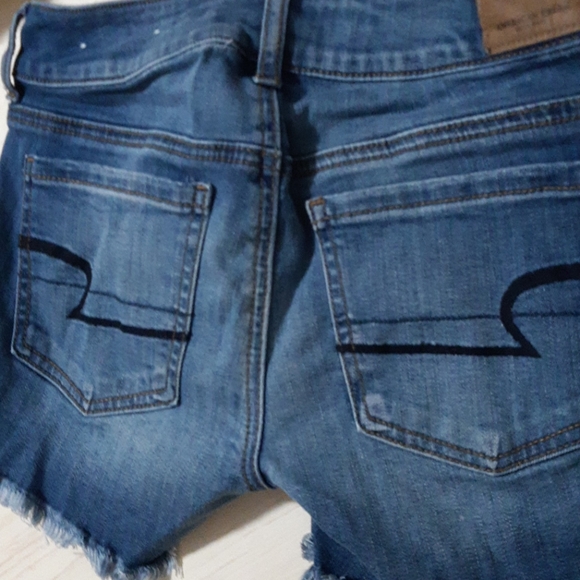 American Eagle super stretch Jean shorts - Picture 3 of 3